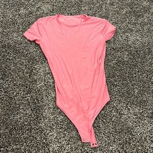 Pink Abercrombie Bodysuit